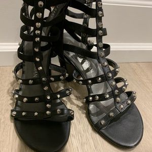 Stuart Weitzman studded sandals